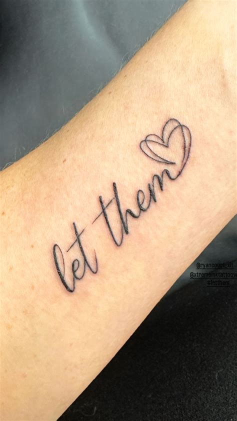 let them tattoo forearm|let them tattoo designs.